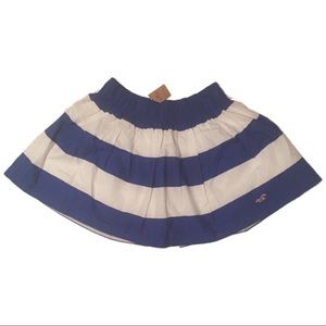 NWT Fluffy Striped Skirt